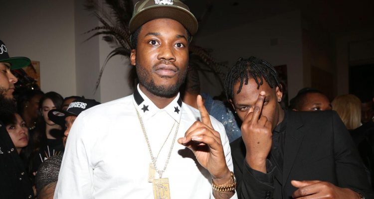 Meek Mill and Travis Scott Reportedly Get Into Heated Exchange at Michael Rubins 4th of July Extravaganza