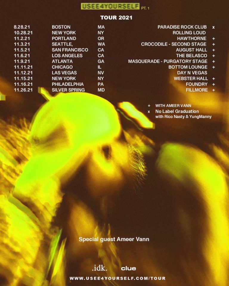 IDK Announces ‘USEE4YOURSELF’ Tour for This Fall - The Source