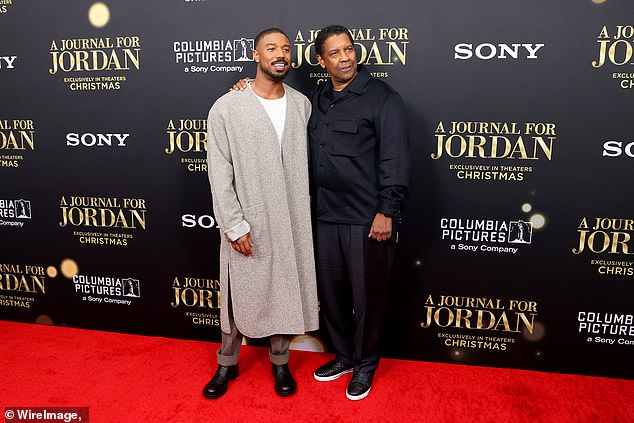 Denzel Washington, Michael B. Jordan, And Chante Adams Attend NYC Red ...