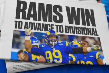 Rams Bounce Cardinals to End Super NFL's Wildcard Weekend
