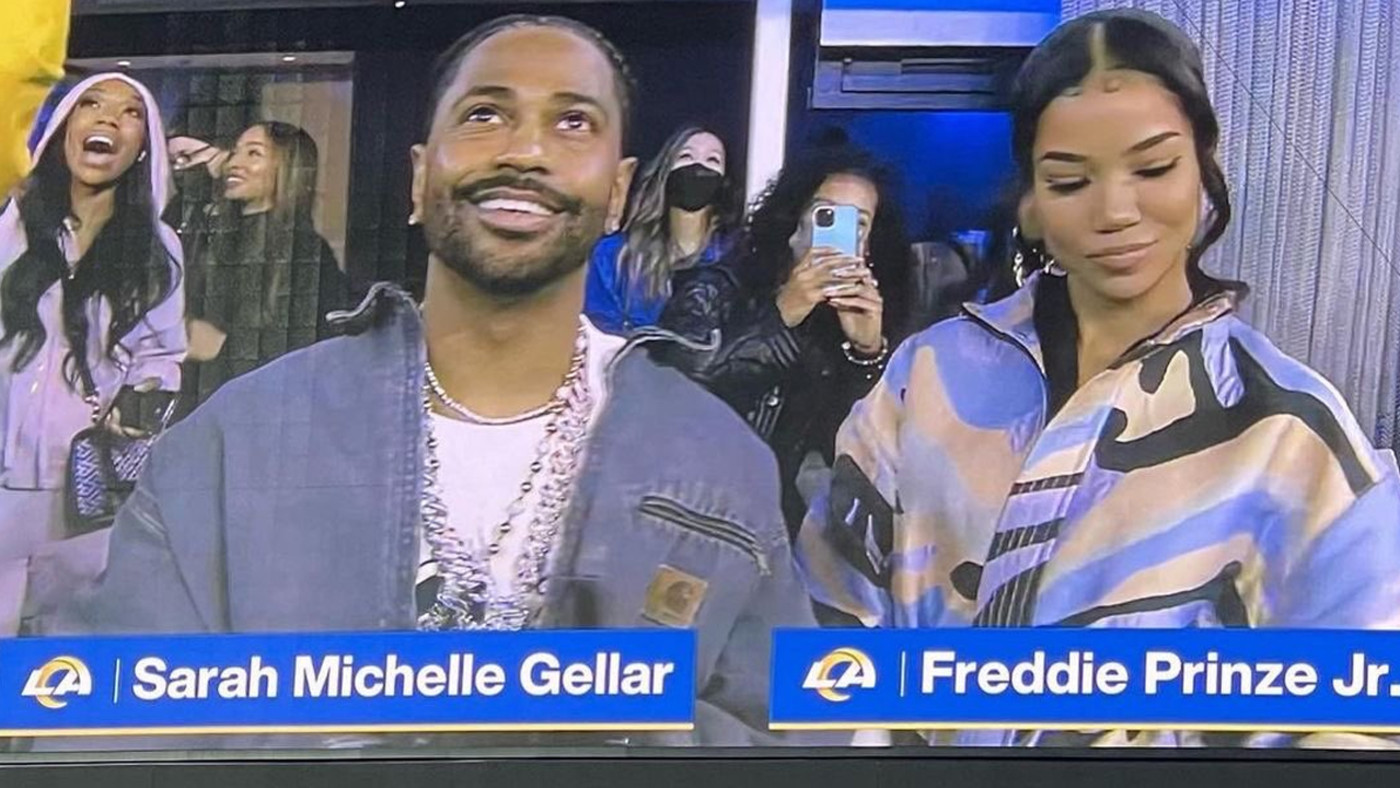 Big Sean & Jhene Aiko Mistaken for Freddie Prinze Jr. & Sarah Michelle Gellar at NFC Championship Game