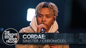 Cordae Hits 'The Tonight Show' to Perform "Sinister" and "Chronicles"