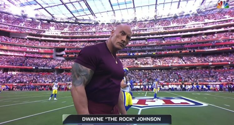 The Rock Kicks off the Super Bowl with Energetic Speech