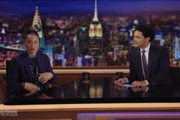 Dawn Staley Celebrates National Title Win During Appearance on 'The Daily Show with Trevor Noah'