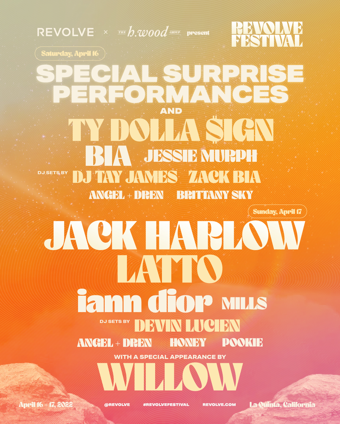 Jack Harlow, Latto, Ty Dolla $ign and More Set for REVOLVE Festival 