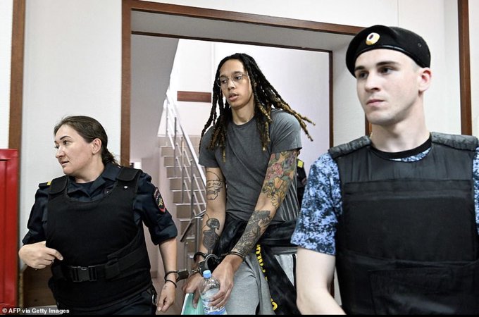 Brittney Griner’s Detention Extended, Trial Set to Start on Friday