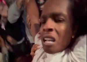 A$AP Rocky Says Moshpit Photo Is the Result Someone “Squeezing Life” Out His Genitalia