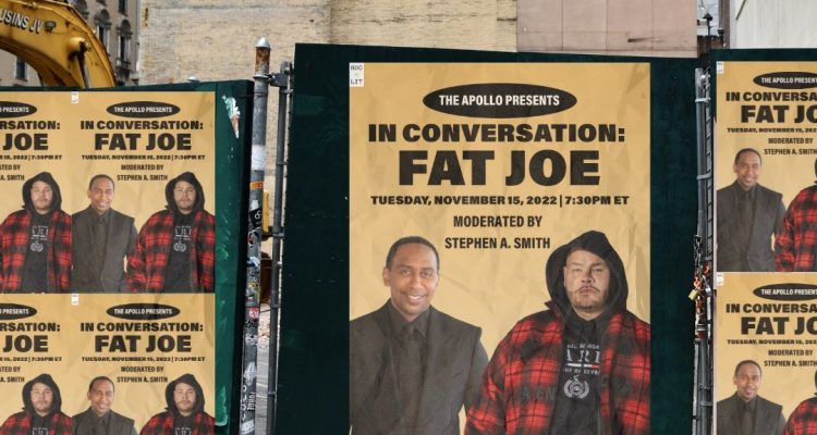 Fat Joe to Dissect His 'The Book of Jose' Memoir with Stephen A. Smith at The Apollo