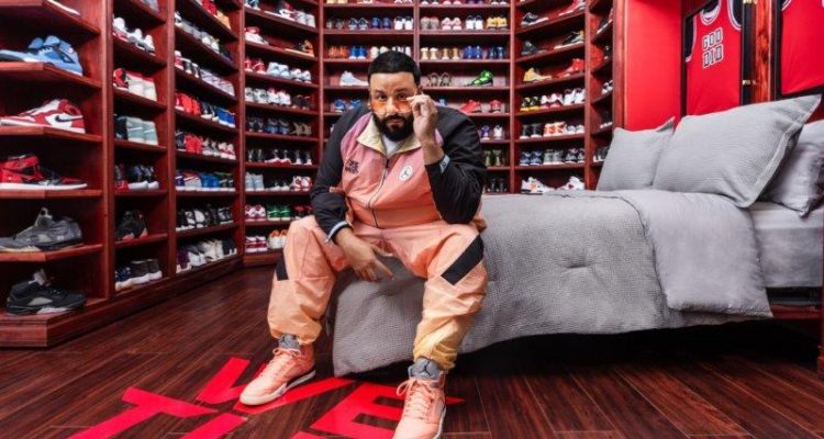DJ Khaled Recreates His Iconic Sneaker Closet Into Airbnb