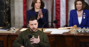 Ukrainian President Volodymyr Zelenskyy Delivers Speech to Congress, Requests More Help to Combat Russia
