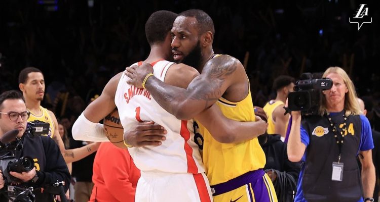 LeBron James Surprised to Find Out Mid-Game He is Playing Against Former Opponent's Son