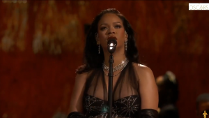 Rihanna Performs "Lift Me UP" at 2023 Academy Awards