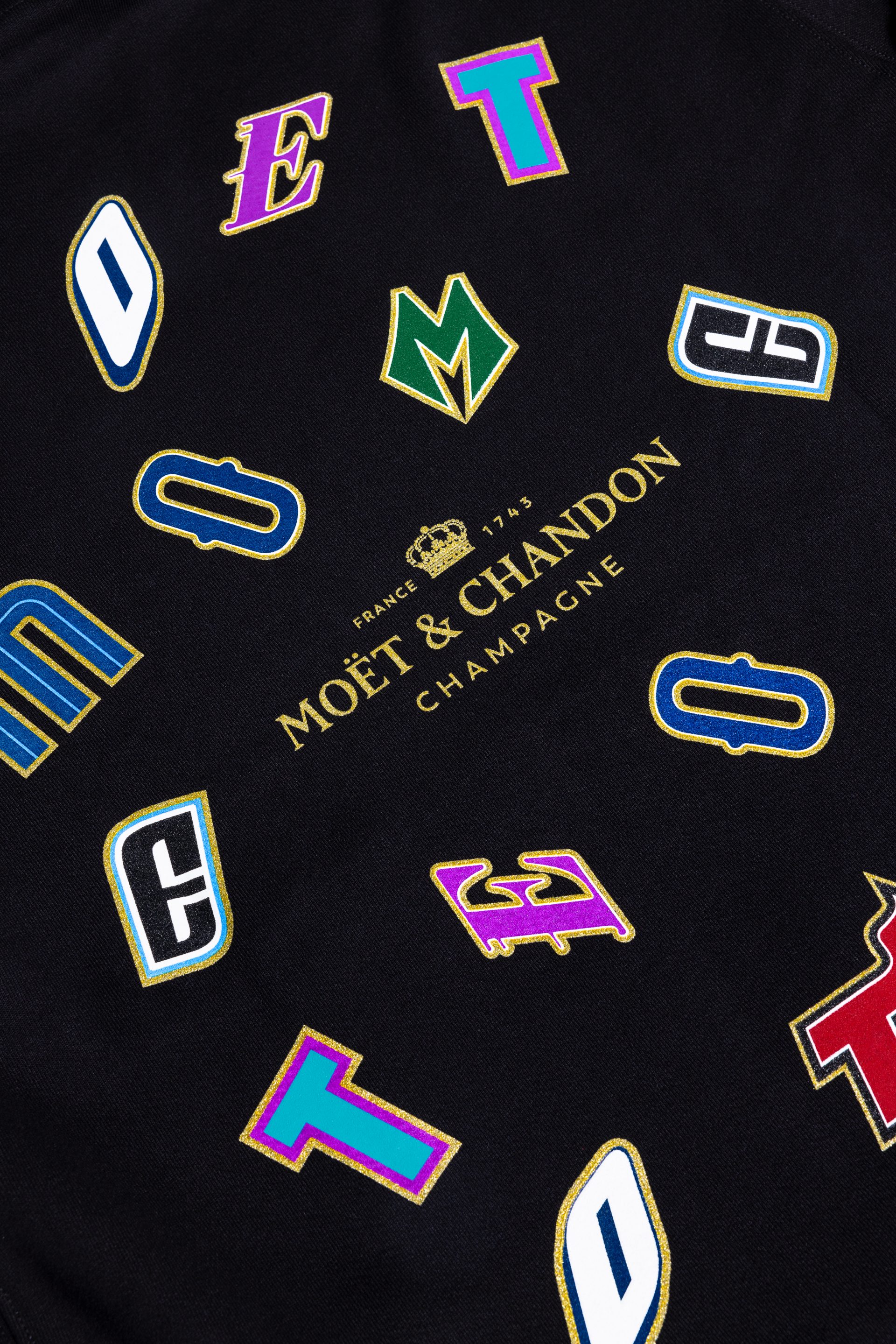 Moët & Chandon and NBA Collection by Just Don Design