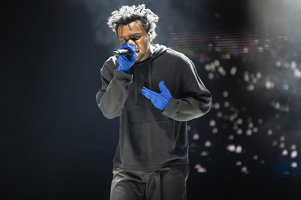 Kendrick Lamar performs during the 2023 Bonnaroo Music and Arts