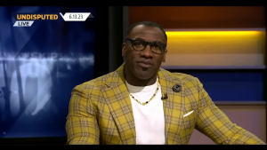 Shannon Sharpe Tearfully Says Goodbye to ‘Undisputed’ and Thanks Skip Bayless