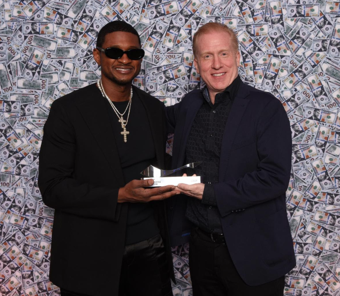 The Source |Usher Receives SoundExchange Hall Of Fame Award