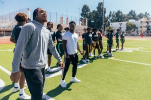 Justin Jefferson Stars in 'Let's Play' Youth Flag Football Campaign
