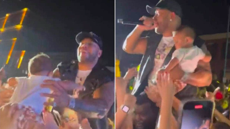 A Baby Gets Crowd-Surfed At Flo Rida’s Concert
