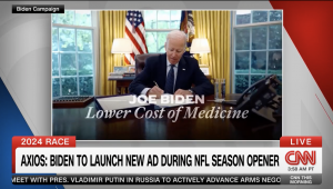 Biden-Harris 2024 Campaign Set to Drop New Ad During NFL Primetime Season Opener