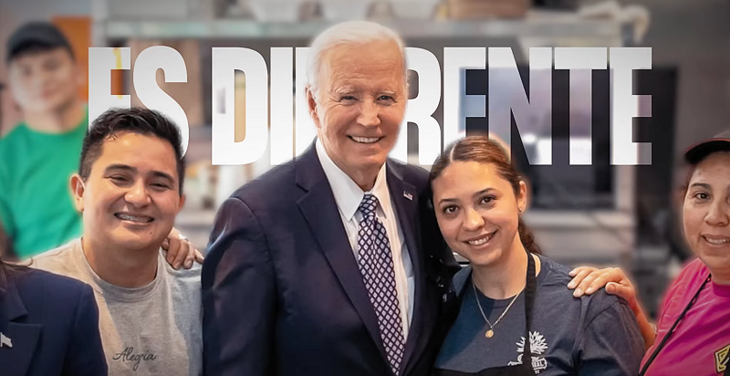 Biden-Harris 2024 Releases 'La Diferencia' Targeting Latino Voters