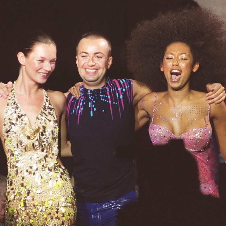 Mel B made a bold statement in 1999, joining Kate Moss and Julien McDonald to showcase the McDonald's LFW collection.