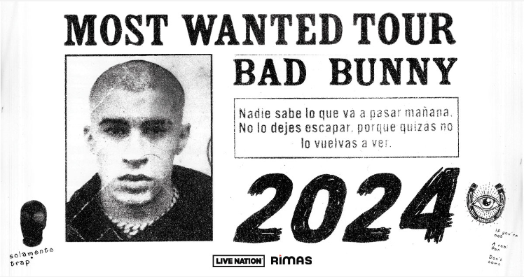 Bad Bunny Announces 'Most Wanted Tour' for 2024