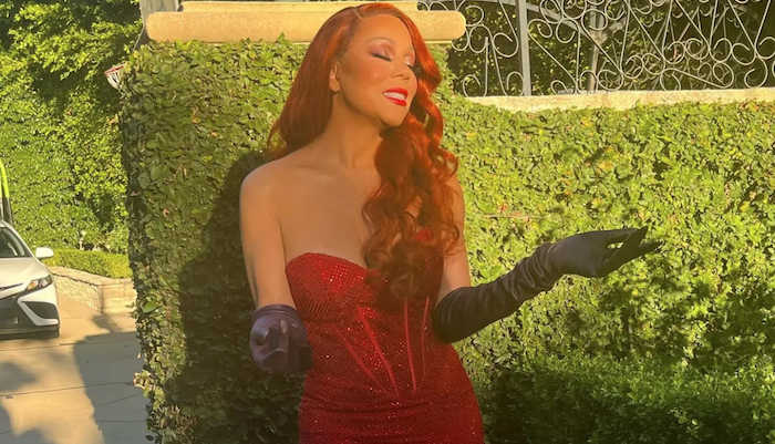 Mariah Carey Channels Jessica Rabbit for Halloween