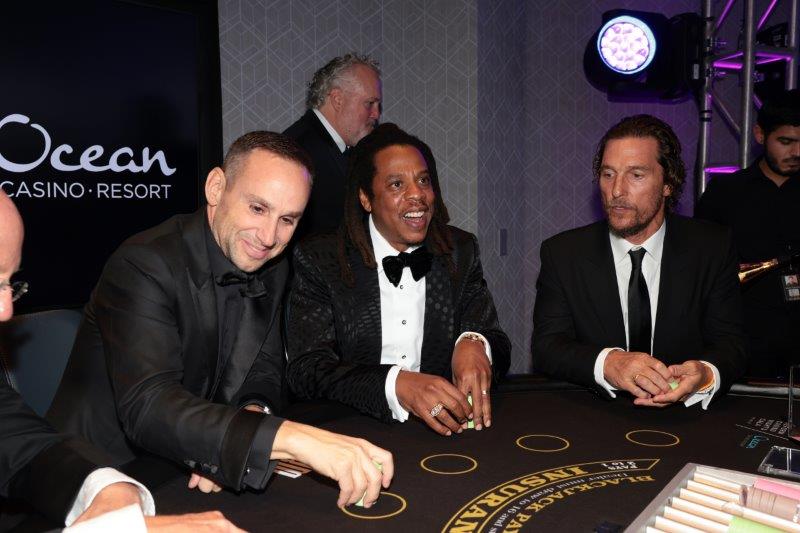 Michael Rubin, Jay Z, and Matthew McConaughey — credit Shareif Ziyadat