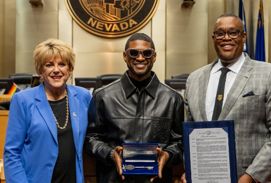 Usher Honored with His Own Day and Key to Las Vegas