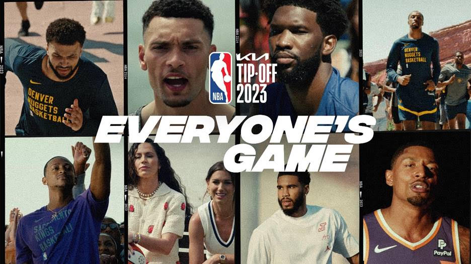 NBA Launches 2023-24 Season Tip-Off Campaign 'Everyone's Game'