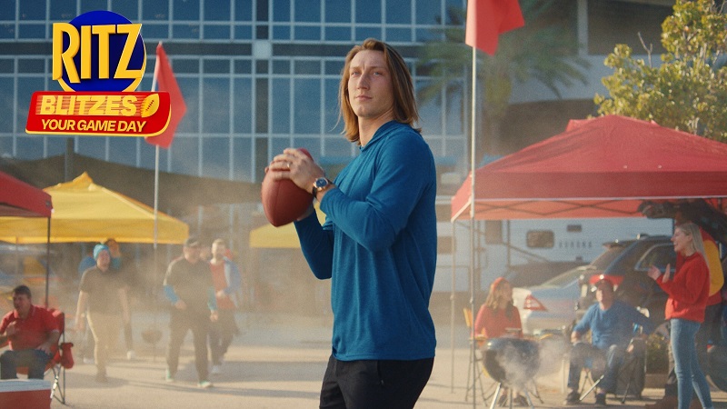 RITZ Crackers Open Big Game Excitement with Trevor Lawrence in Blitzes Campaign