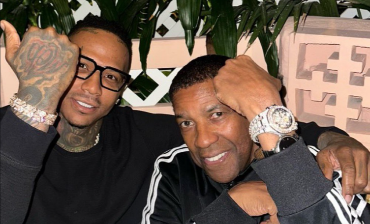 Moneybagg Yo Links Up with Denzel Washington for Lunch