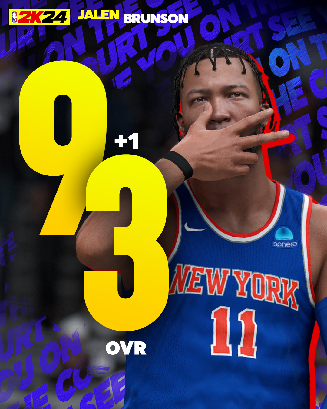 NBA 2K24 Player Ratings Update Jalen Brunson