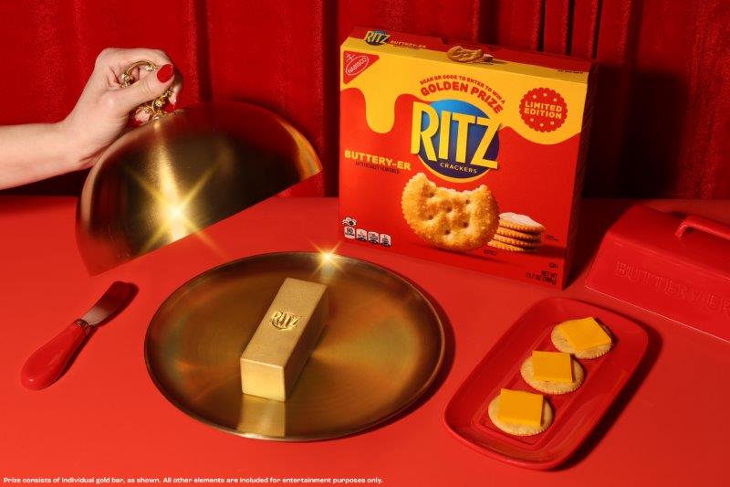 RITZ Buttery er Crackers and Gold Bar