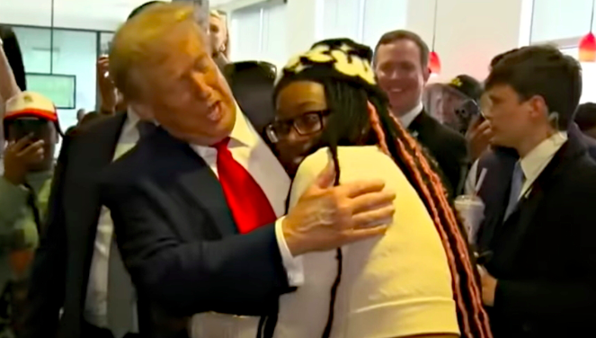 Critics Claim Trump’s Chick-Fil-A Visit Was Staged For Photo Op