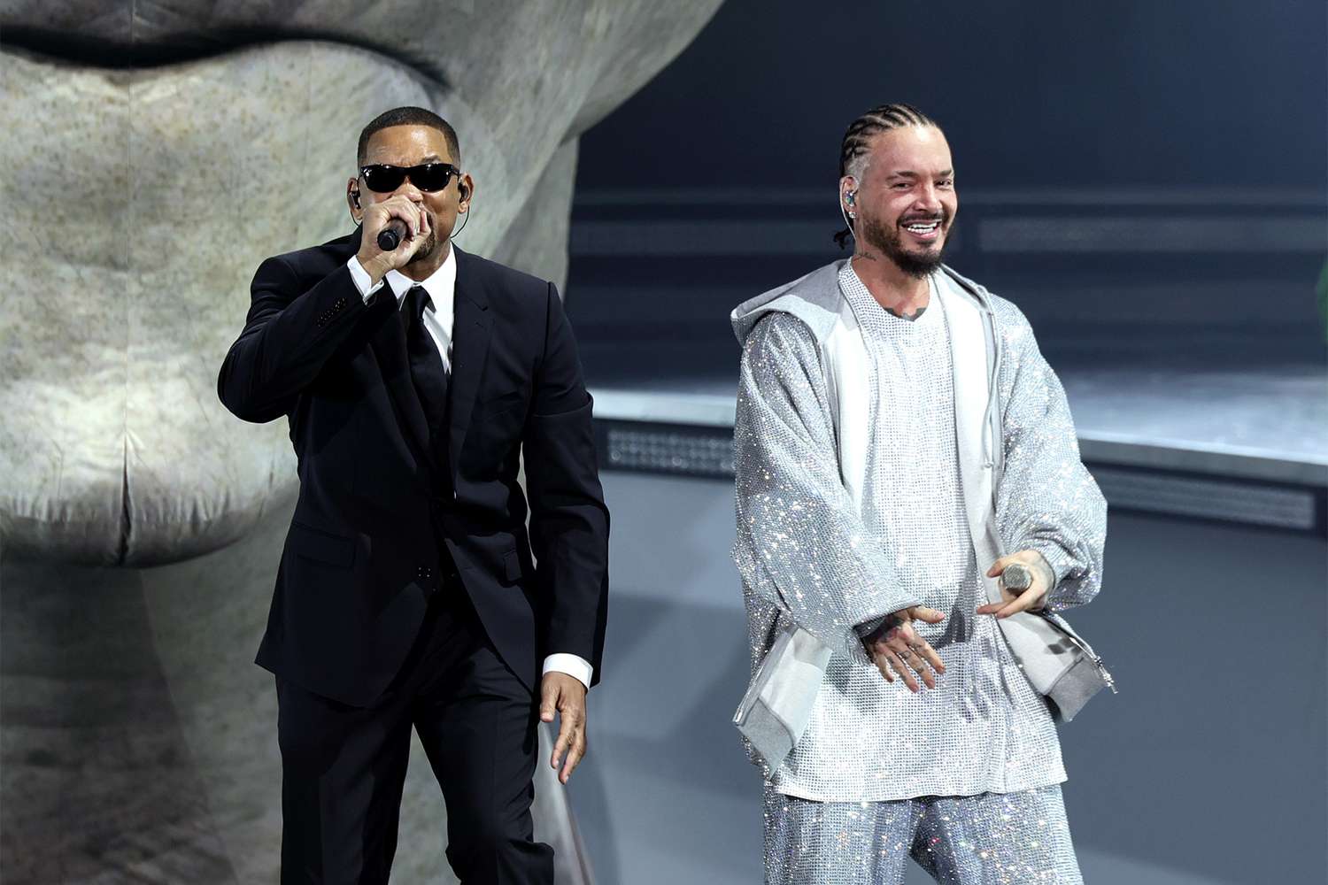 Will Smith Surprises Fans at Coachella, Joining J. Balvin Onstage For ‘Men in Black’ Performance