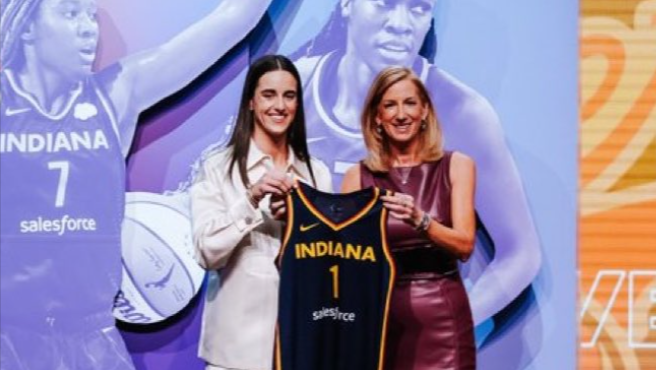 SOURCE SPORTS: Caitlin Clark Drafted to Indiana Fever, Angel Reese and Kamilla Cardoso Form Duo in Chicago