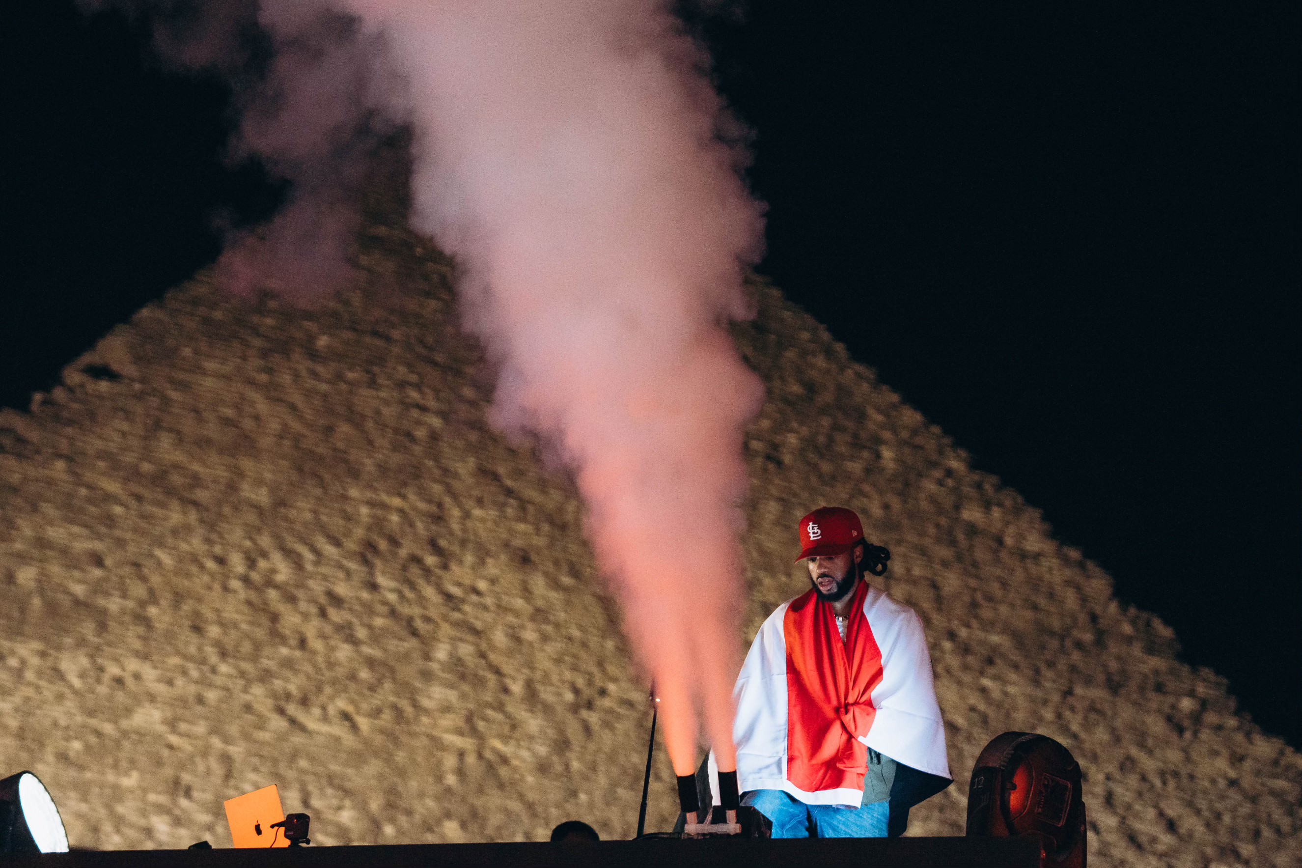 Metro Boomin Makes History with Epic Performance at the Pyramids of Giza