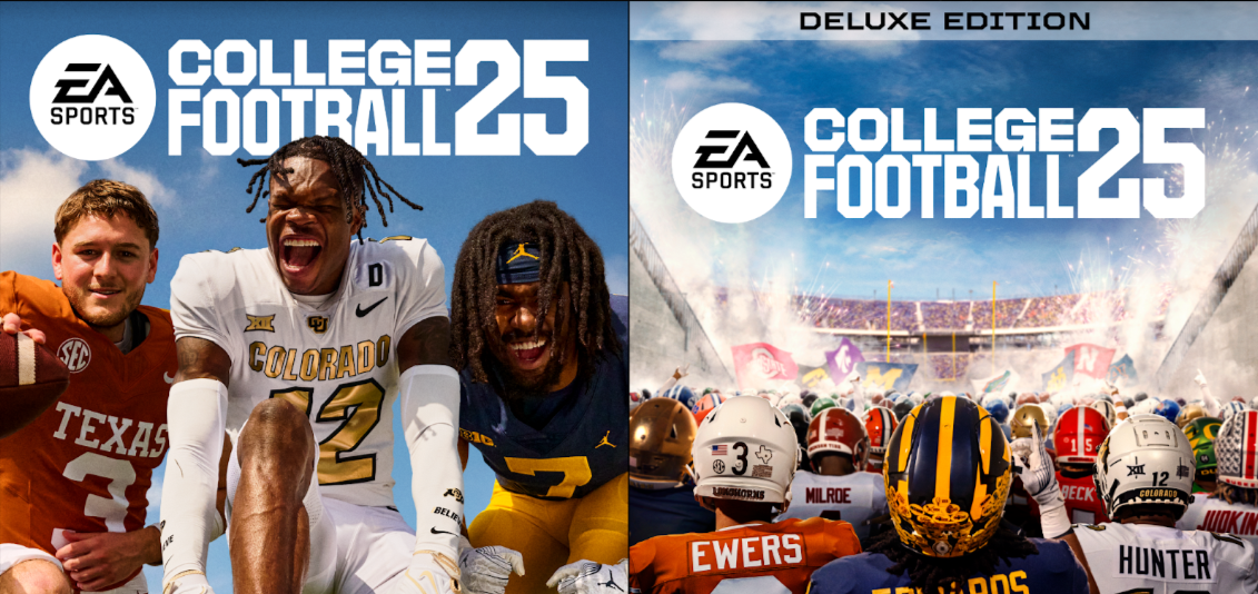 EA SPORTS Reveals Covers for College Football 25 Featuring Donovan Edwards, Travis Hunter, and Quinn Ewers