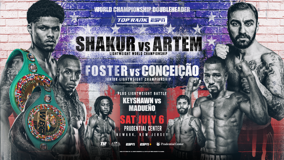 SOURCE SPORTS: Shakur Stevenson to Defend WBC Lightweight Title Against Artem Harutyunyan in Newark