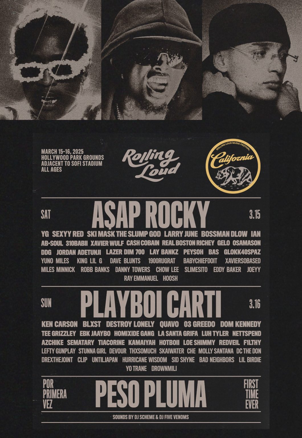 Rolling Loud California 2025 Announces StarStudded Lineup with AAP