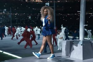 Serena Williams Wears Unreleased A Ma Maniére x Converse Sneakers During Crip Walk Cameo at Super Bowl Halftime Show