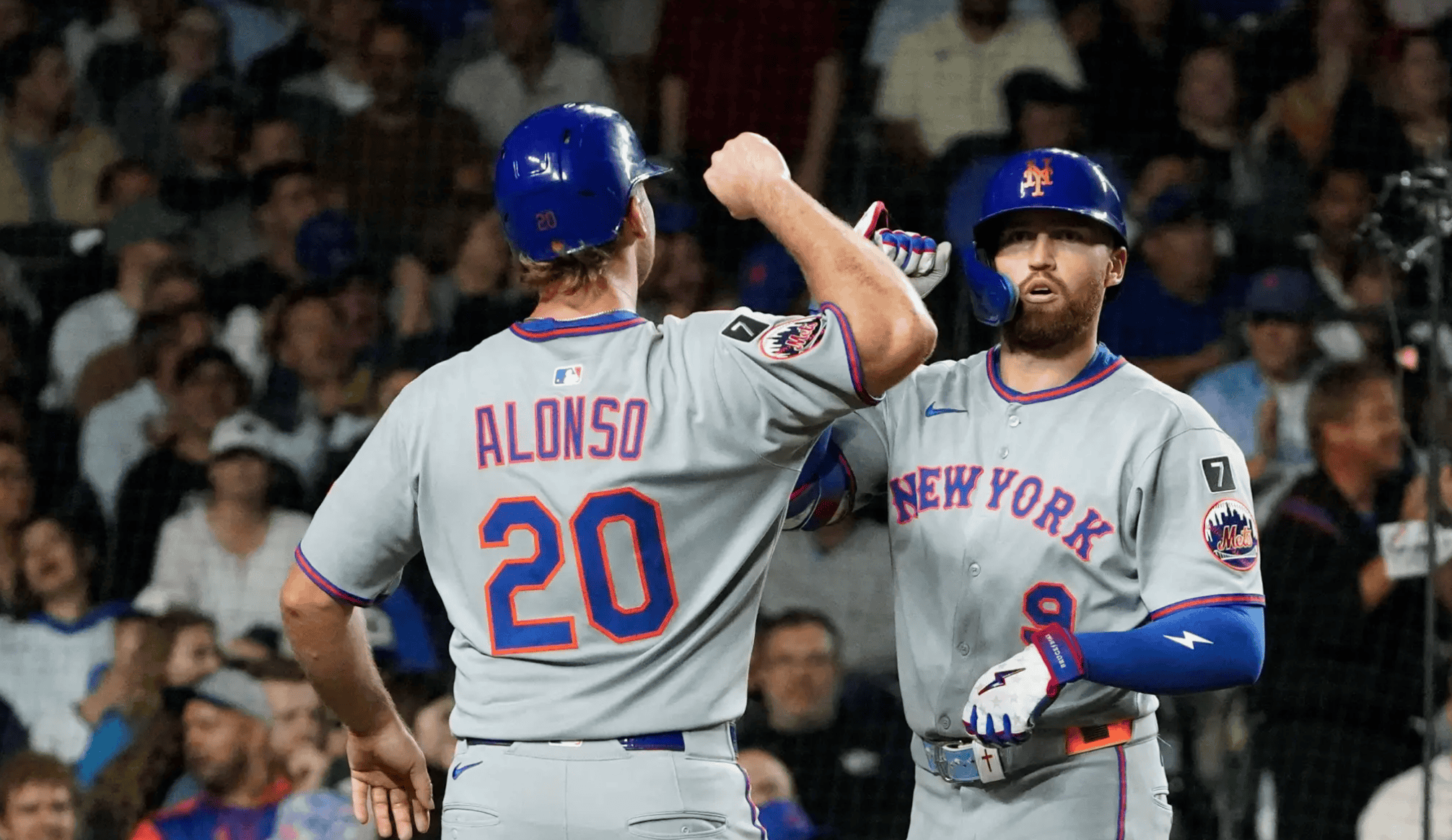 The Source |SOURCE SPORTS: Mets Retake NL Wild Card Spot Following 9-7 Win  Over Cubs, image size:2012x1164