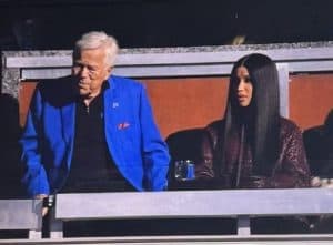 Cardi B Pulls Up to Support Stefon Diggs at Patriots Game