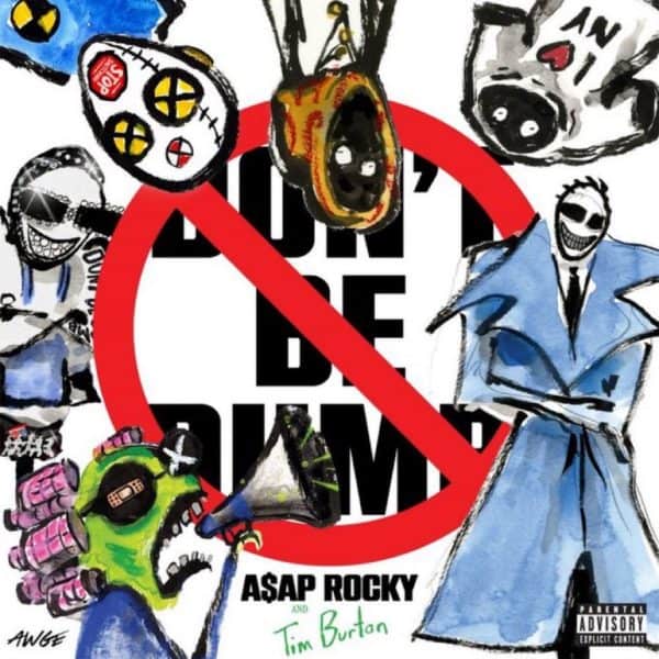 A$AP Rocky Announces New Album 'Don’t Be Dumb' With Tim Burton Cover Art