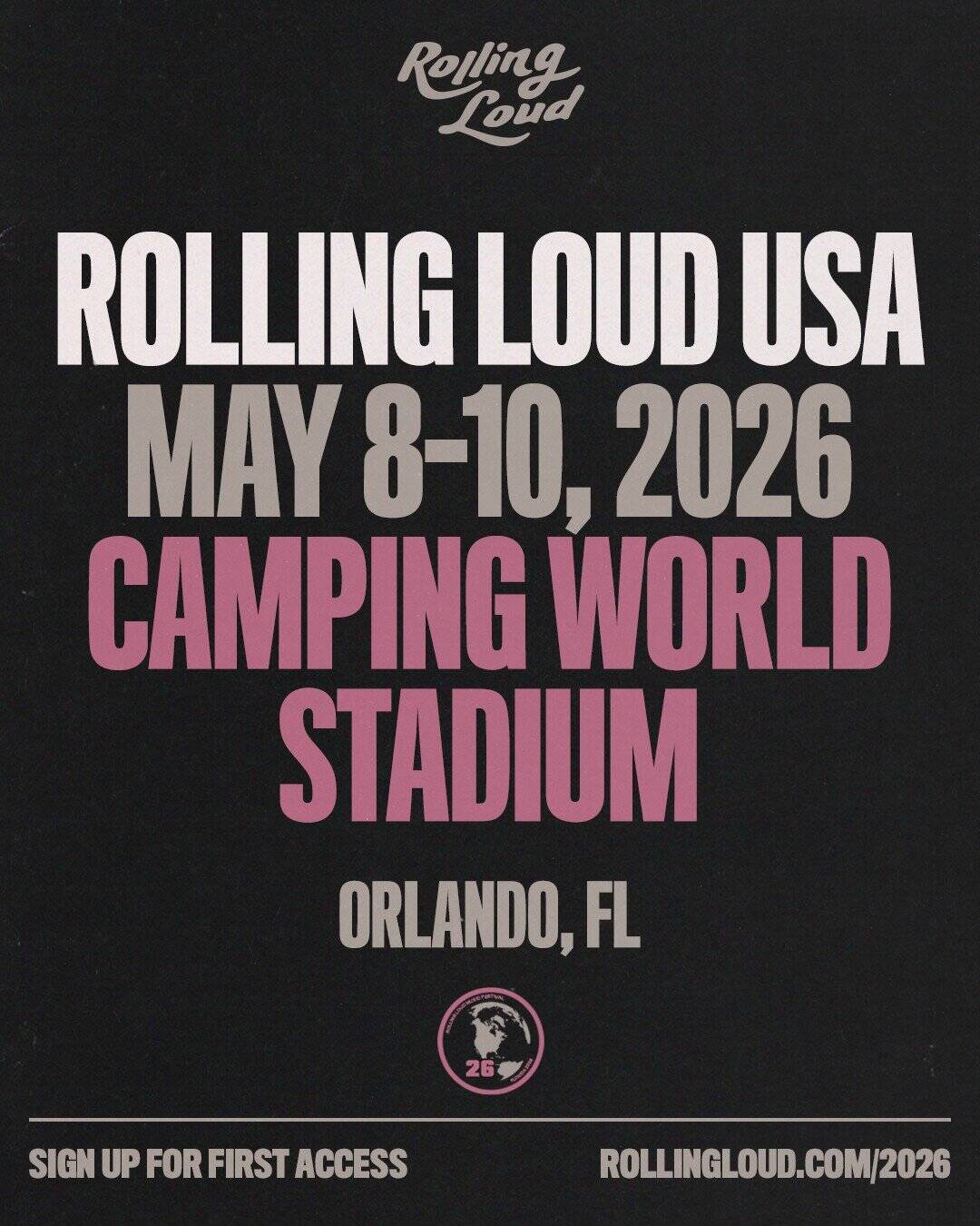 Rolling Loud Returns to the US With One Flagship Festival Set for Orlando in 2026