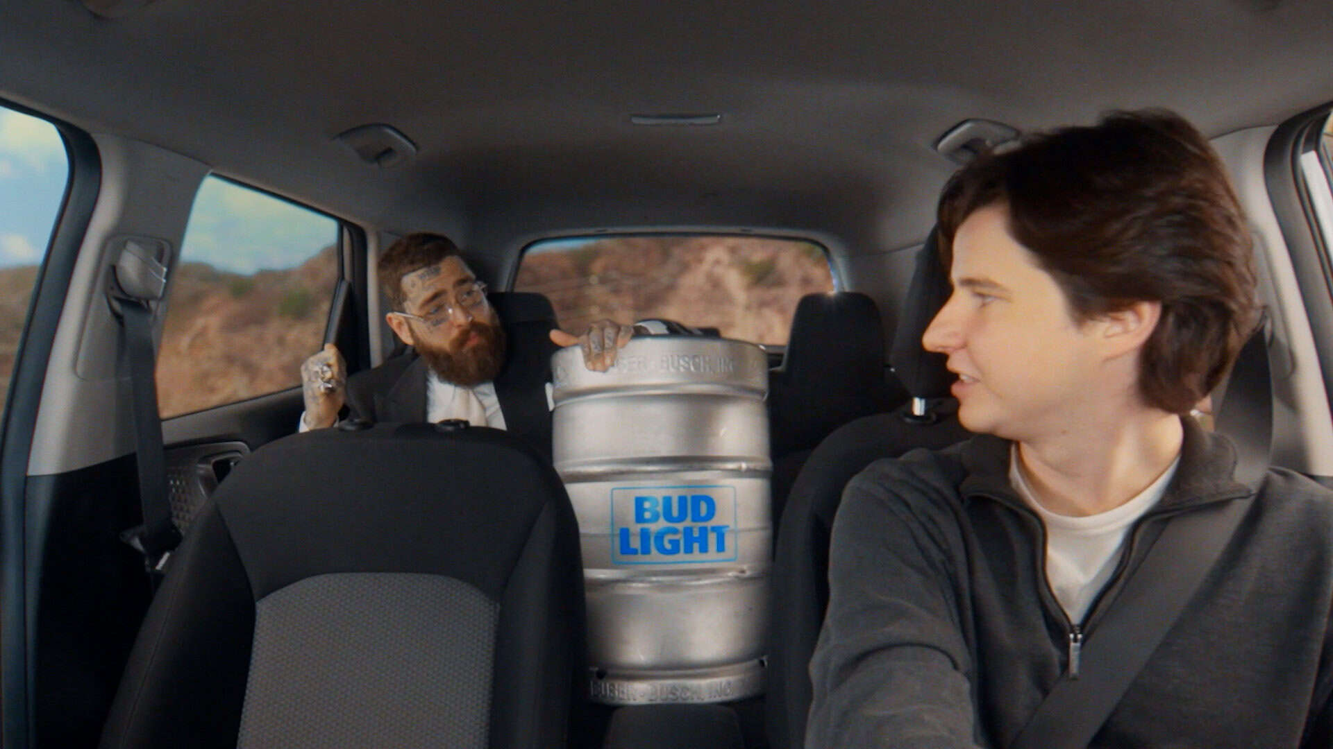 Bud Light Reunites Post Malone, Shane Gillis, and Peyton Manning for Super Bowl LX