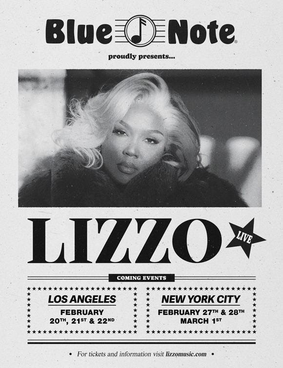 Lizzo Announces Intimate Jazz and Flute Residency at Blue Note in LA and NYC