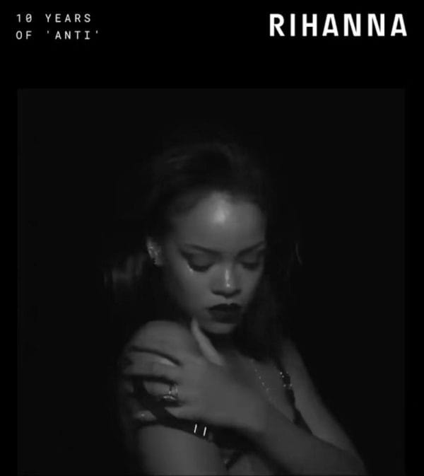 Rihanna Celebrates 10-Year Anniversary of Anti With New RIAA Milestones